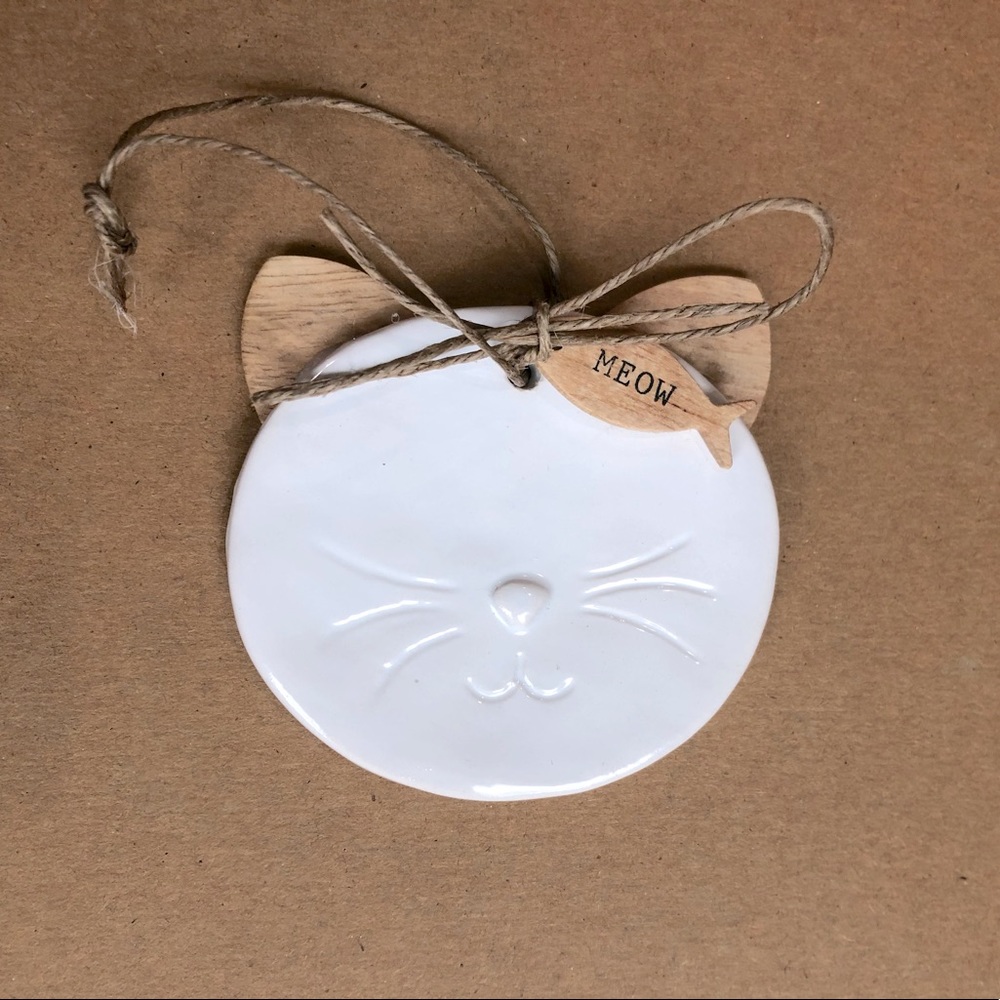 Mud Pie Cat Ornament